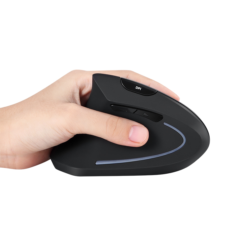 Vertical Mouse Left Handed - 1Pc ต้นฉบับเยอรมนี Perixx PERIMICE-713L ซ้ายมือ USB