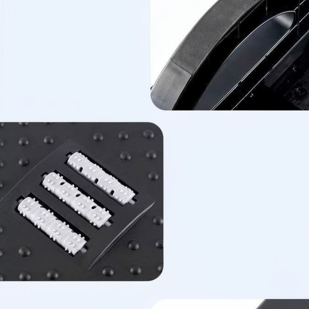 Ergonomic Footrest Adjustable - ที่พักเท้าปรับระดับได้ ออกแบบตามหลักสรีรศาสตร์ สำหรับวางใต้โต๊ะ ช่วยรองรับขา นวดผ่อนคลาย ให้ความสบาย