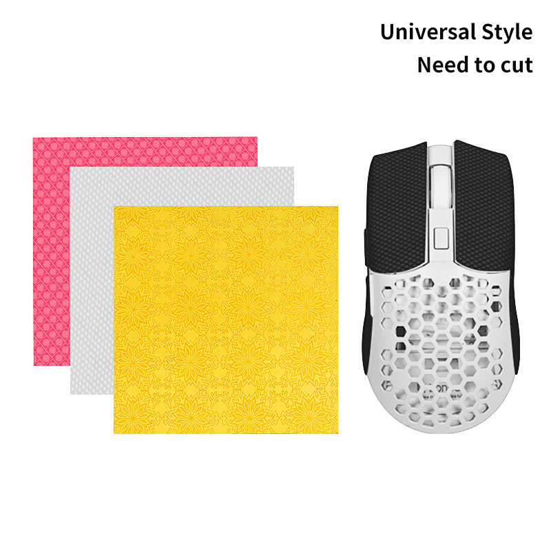Trackball Mouse Wireless Finger - DIY สติ๊กเกอร์เมาส์กันลื่นอเนกประสงค์ขนาด12*11ซม. เทปพันด้ามจับเมาส์แบบกันเหงื่อสำหรับเล่นเกมไร้สายกันเหงื่อกันการฉีกขาดคอมพิวเตอร์ตั้งโต๊ะแล็ปท็อป
