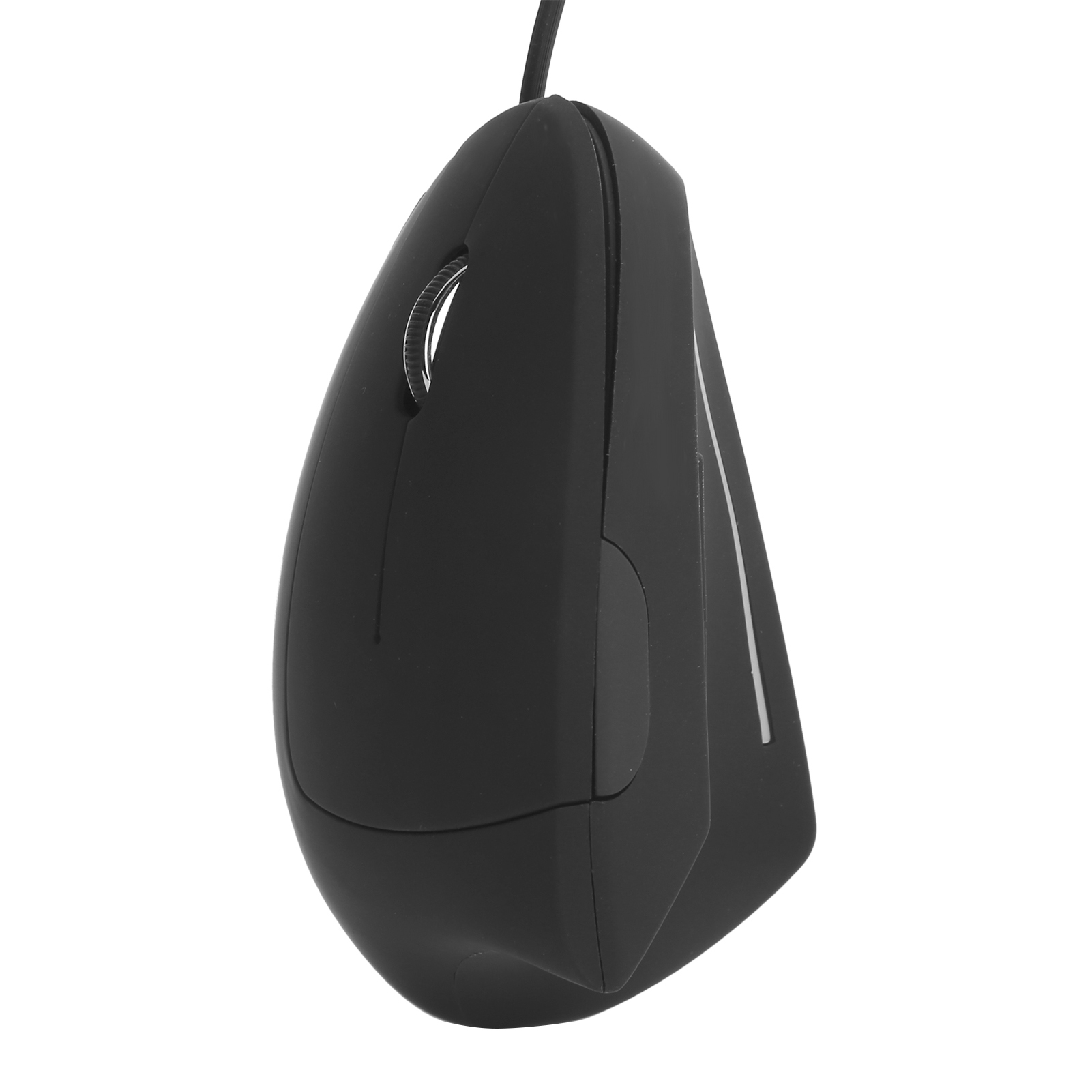 Vertical Mouse Left Handed - เมาส์แบบมีสายเมาส์มือซ้ายแนวตั้งตามหลักสรีรศาสตร์ DPI ปรับได้ 800/1200/1600DPI USB ออปติคอลสำหรับวินโดวส์