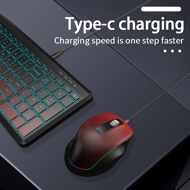 ชุดแป้นพิมพ์และเมาส์ไร้สายแบบเ - Trackball Mouse Wireless Finger บทวิจารณ์และราคา