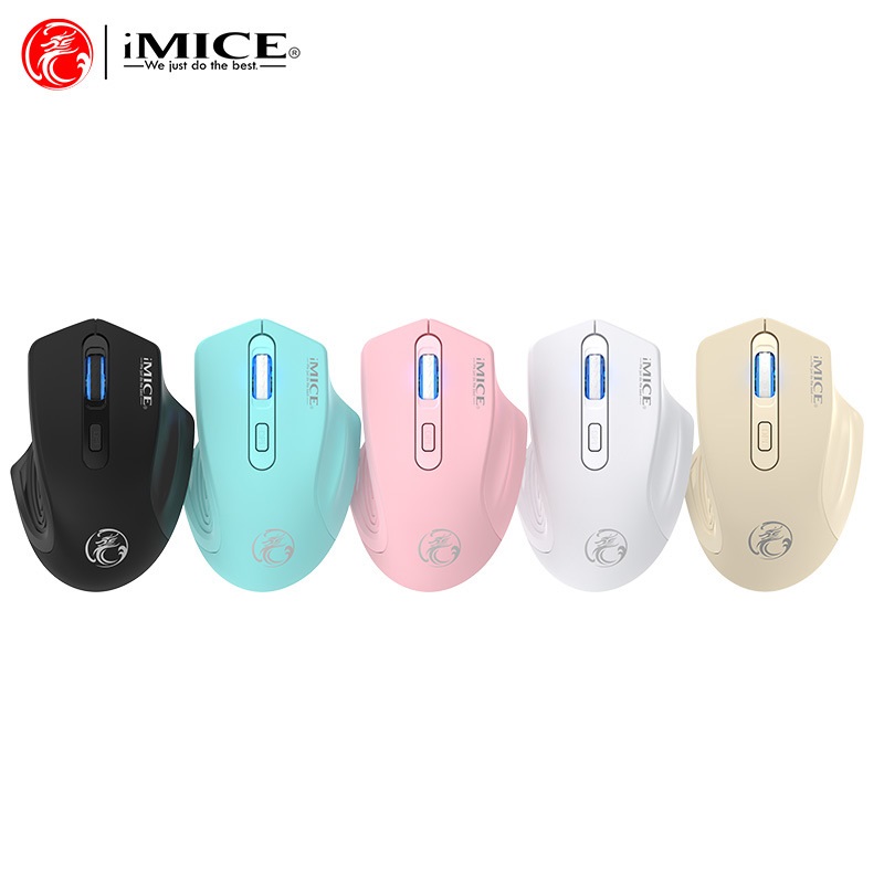 iMICE G-1800 2.4G เมาส์ไร้สายก - Ergonomic Mouse 2.4G Silent Click บทวิจารณ์และราคา