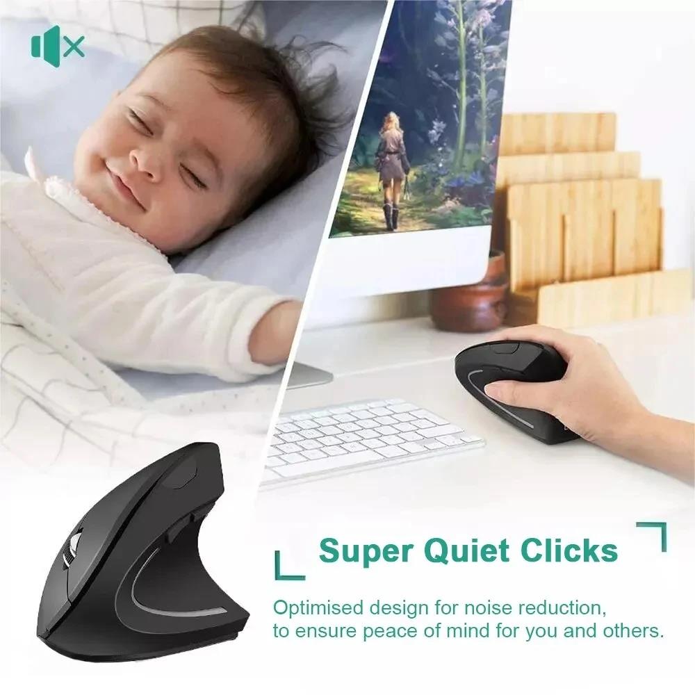 เมาส์แนวตั้งเมาส์ตามหลักสรีรศา - Ergonomic Vertical Mouse Wireless บทวิจารณ์และราคา