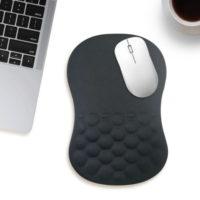 แผ่นรองเมาส์พร้อมที่รองข้อมือต - Ergonomic Mouse Wrist Rest Pad บทวิจารณ์และราคา