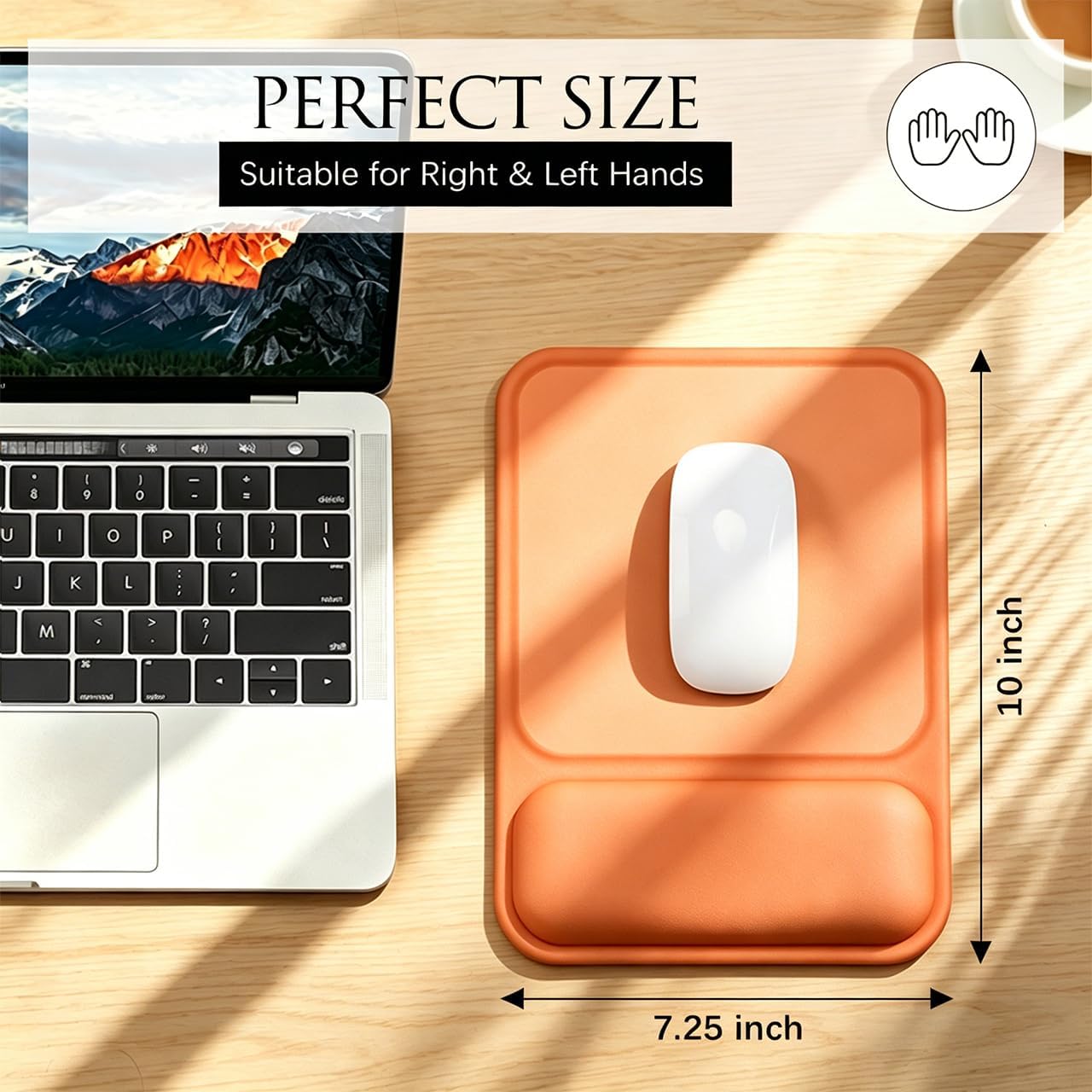 แผ่นรองเมาส์ตามหลักสรีรศาสตร์แ - Ergonomic Mouse Wrist Rest Pad บทวิจารณ์และราคา