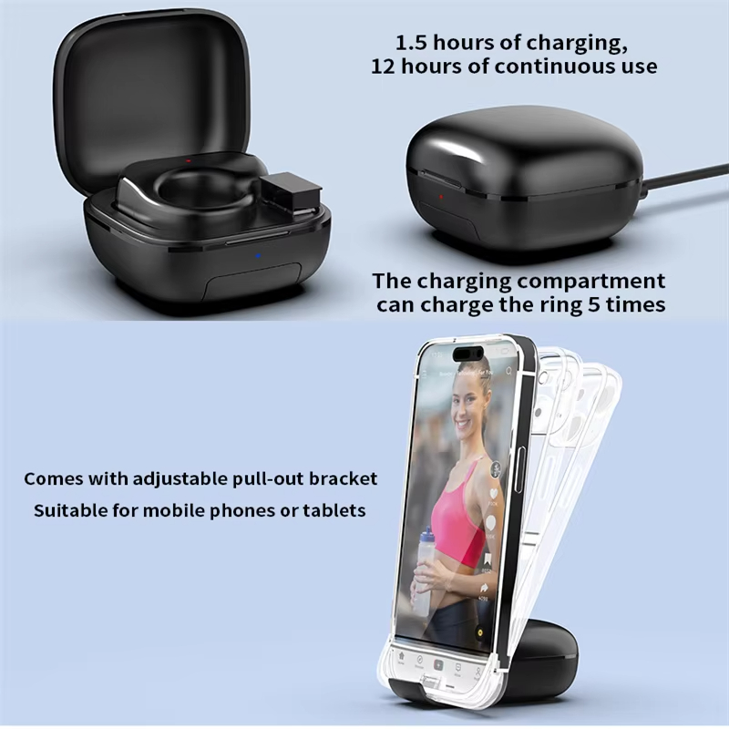 แหวนเมาส์แบบชาร์จไฟได้มินิน้ํา - Trackball Mouse Wireless Finger บทวิจารณ์และราคา