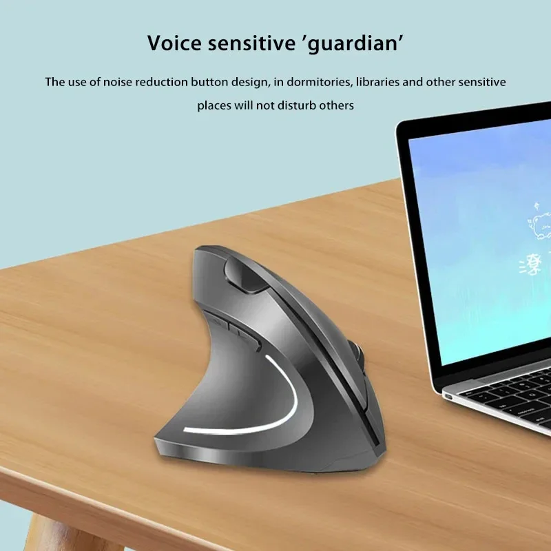เมาส์ไร้สายแนวตั้ง ชาร์จไฟได้  - Ergonomic Vertical Mouse Wireless บทวิจารณ์และราคา