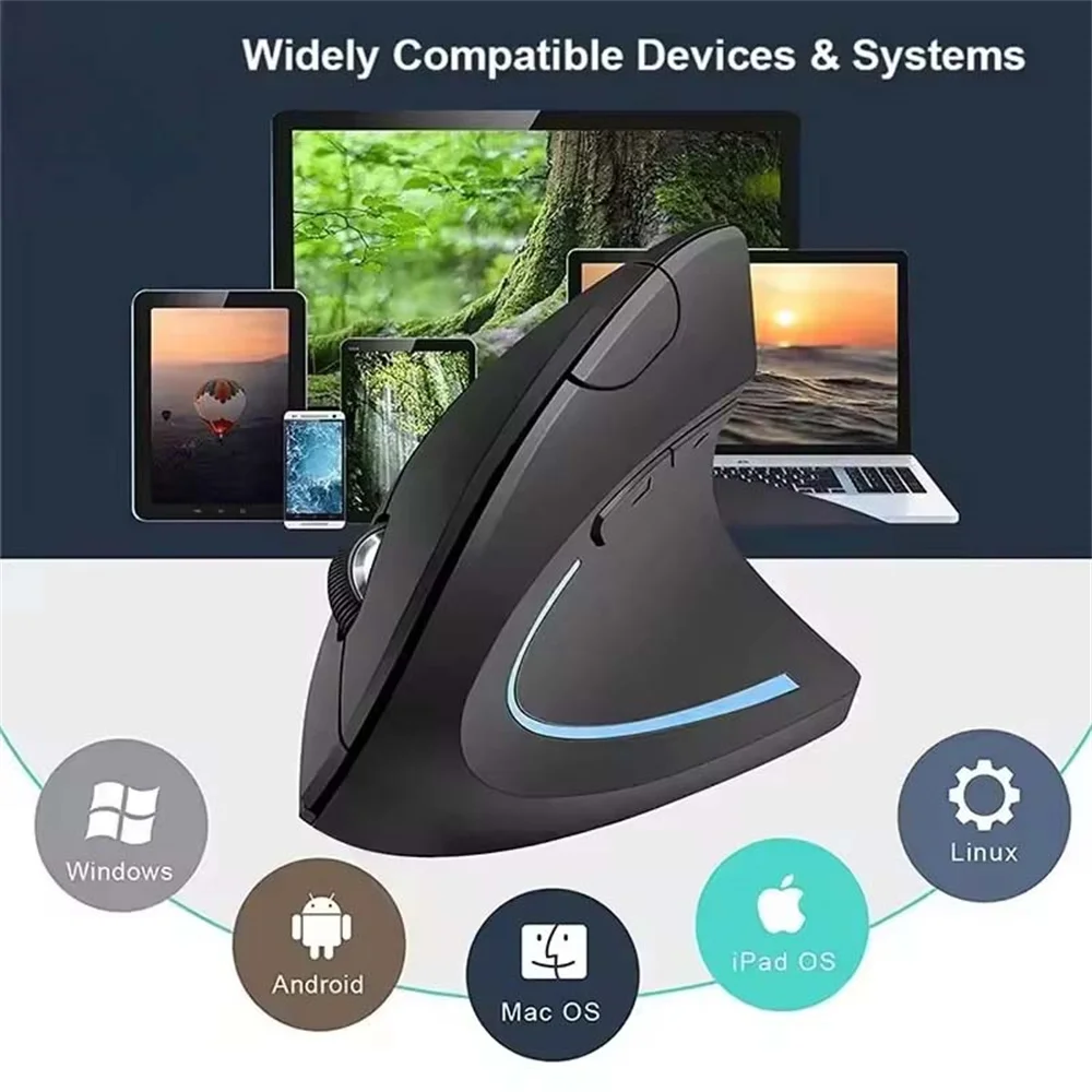 เมาส์แนวตั้งตามหลักสรีรศาสตร์  - Ergonomic Vertical Mouse Wireless บทวิจารณ์และราคา