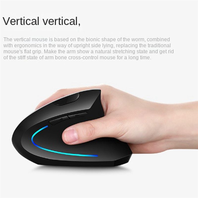 โดยู ไวร์เลส 2.4G เมาส์แนวตั้ง - Ergonomic Vertical Mouse Wireless บทวิจารณ์และราคา