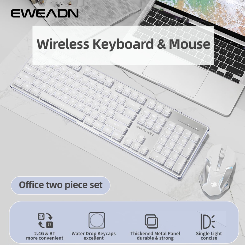 EWEADN V3 ชุดแป้นพิมพ์และเมาส์ - Trackball Mouse Wireless Finger บทวิจารณ์และราคา