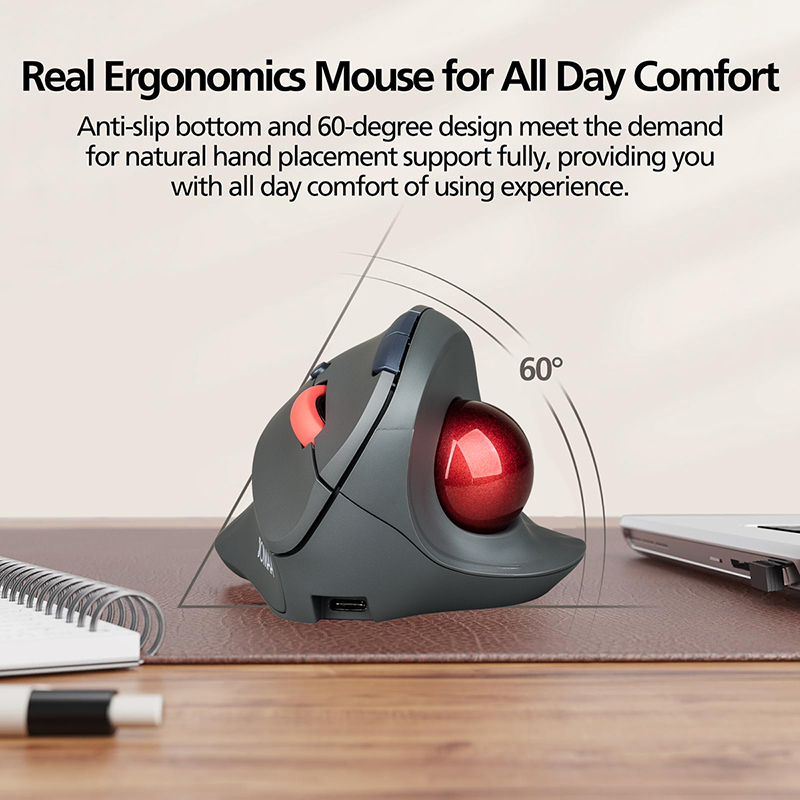JOMAA Ergonomic Bluetooth5.0 D - Ergonomic Vertical Mouse Wireless บทวิจารณ์และราคา
