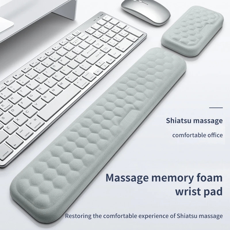 ที่รองข้อมือคีย์บอร์ดสำหรับเล่ - Ergonomic Mouse Wrist Rest Pad บทวิจารณ์และราคา