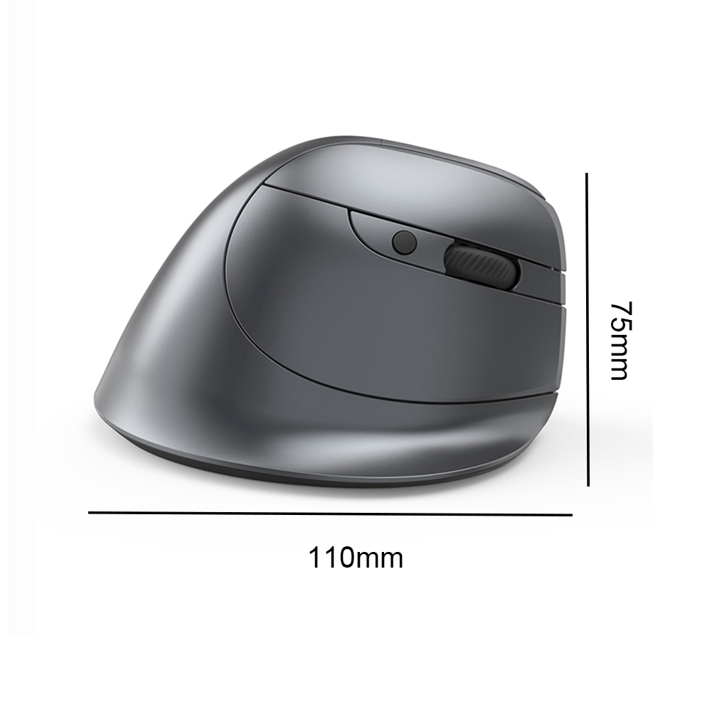 AB53 เมาส์ไร้สายแนวตั้งบลูทูธพ - Ergonomic Vertical Mouse Wireless บทวิจารณ์และราคา