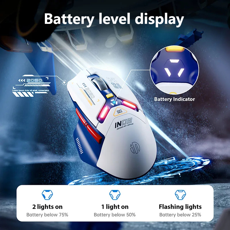 เมาส์เกมมิ่งไร้สาย INPHIC IN9  - Trackball Mouse Wireless Finger บทวิจารณ์และราคา
