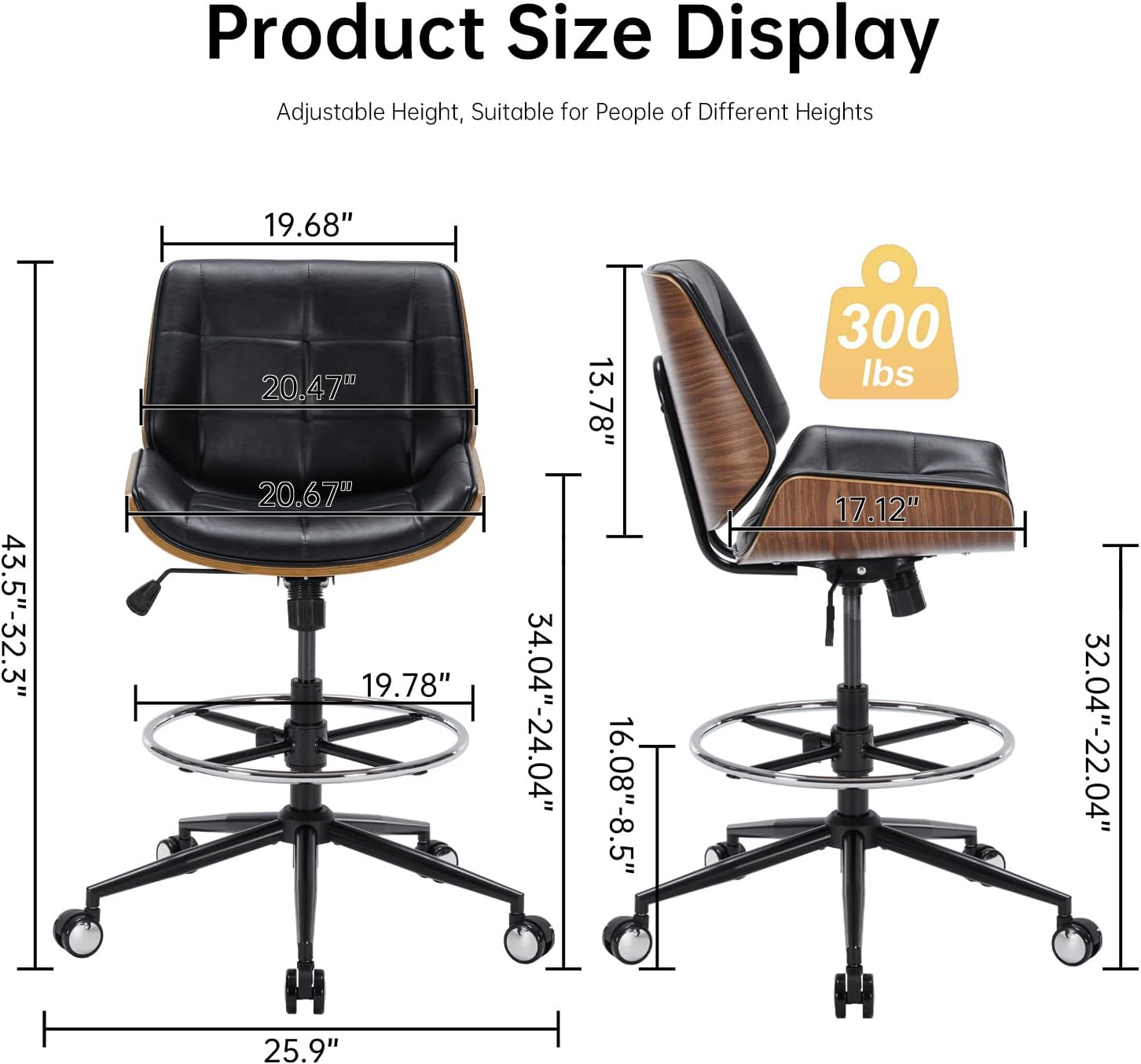 เก้าอี้สำนักงานแบบปรับได้ตามหล - Ergonomic Footrest Adjustable บทวิจารณ์และราคา