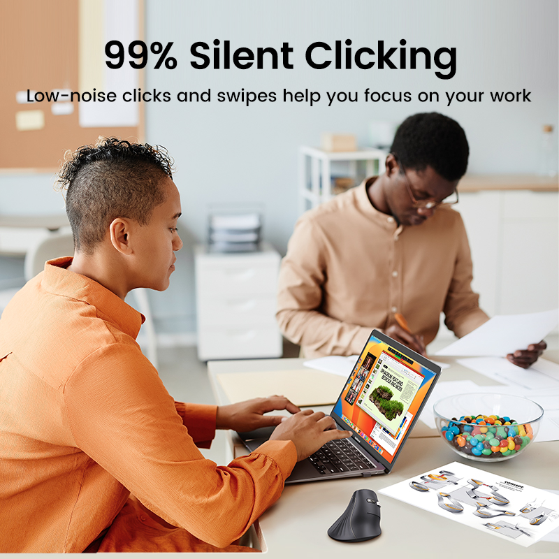 Ugreens เม้าส์ไร้สาย Bluetooth - Vertical Mouse Dpi 4000 บทวิจารณ์และราคา