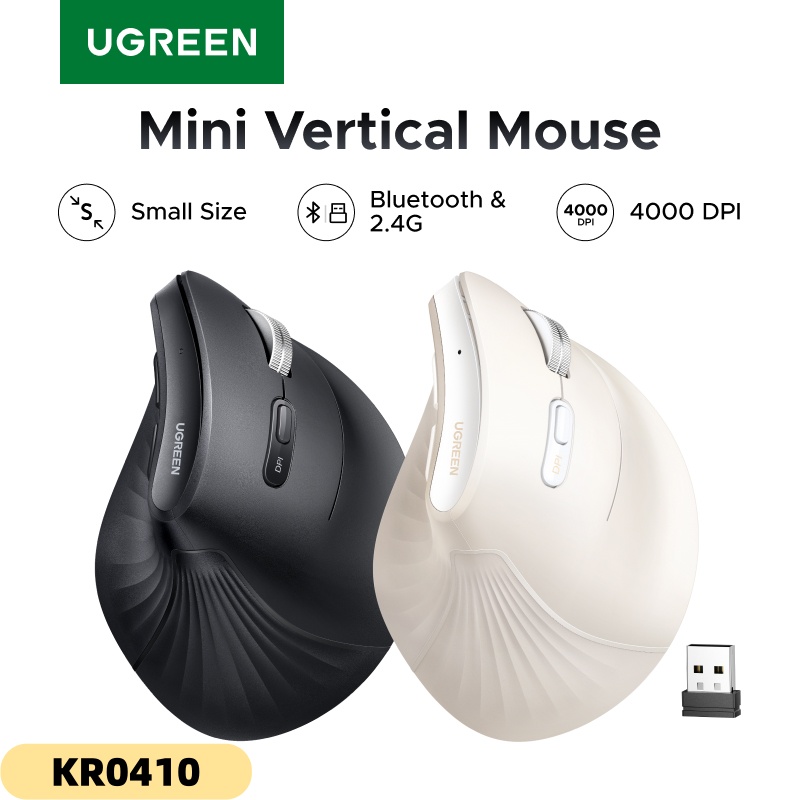 UGREEN เมาส์แนวตั้งไร้สายขนาดเ - Vertical Mouse Small Hand บทวิจารณ์และราคา