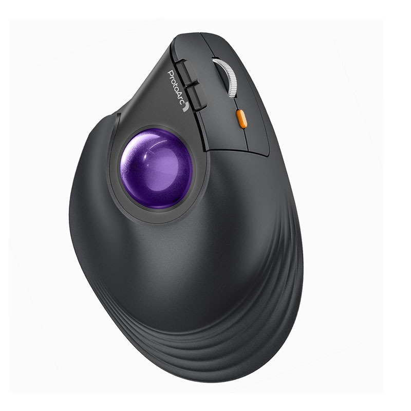 เมาส์แทร็กบอลไร้สายแนวตั้ง Pro - Ergonomic Mouse Trackball Thumb บทวิจารณ์และราคา