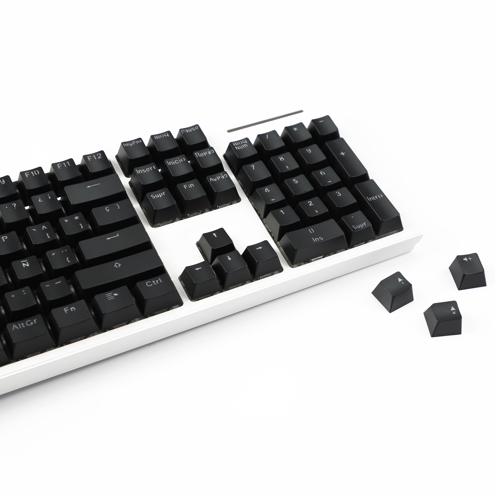 คีย์แคป 132 ปุ่ม สเปน แบ็คไลท์ - Ergonomic Keyboard Split Mechanical บทวิจารณ์และราคา