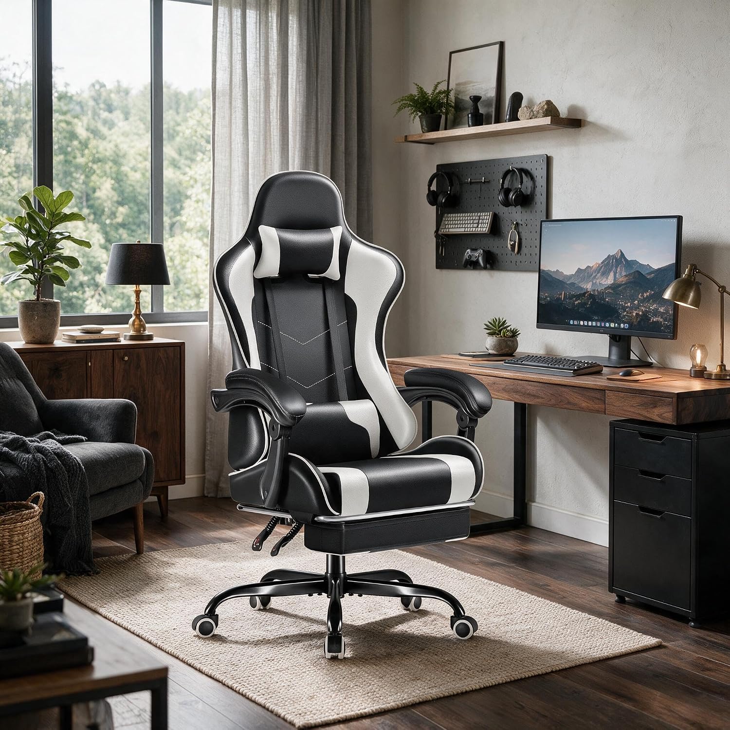 เก้าอี้เกมมิ่ง Furmax พร้อมที่ - Ergonomic Footrest Adjustable บทวิจารณ์และราคา
