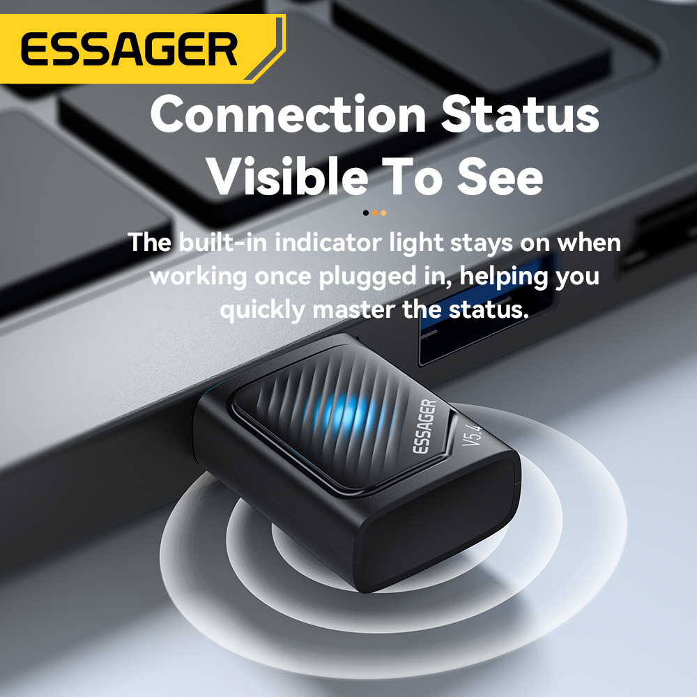 Essager USB Bluetooth 5.4 อะแด - Trackball Mouse Wireless Finger บทวิจารณ์และราคา