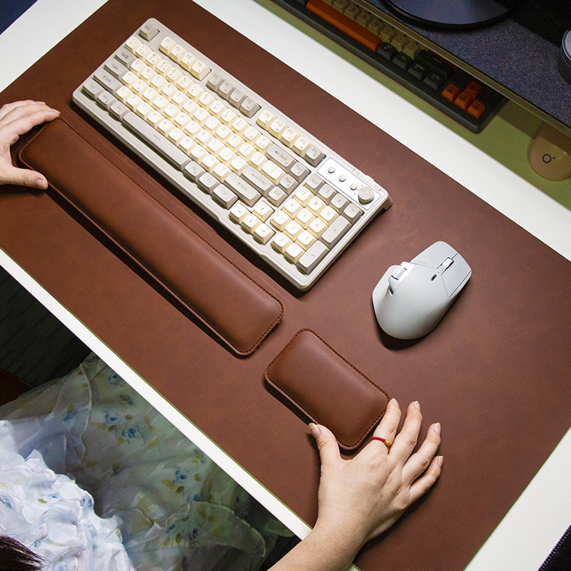 แผ่นรองเมาส์กันน้ำ PU ขนาดใหญ่ - Ergonomic Mouse Wrist Rest Pad บทวิจารณ์และราคา
