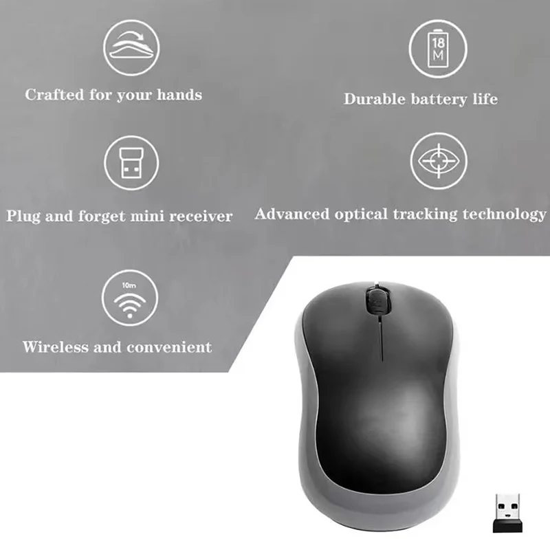 เมาส์ไร้สายขนาดเล็ก 2027M185 ใ - Trackball Mouse Wireless Finger บทวิจารณ์และราคา