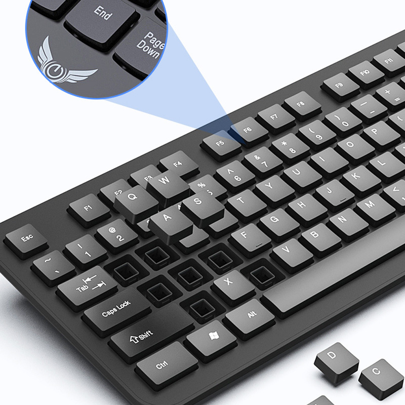 ชุดคีย์บอร์ดไร้สาย 2.4G เมาส์  - Trackball Mouse Wireless Finger บทวิจารณ์และราคา