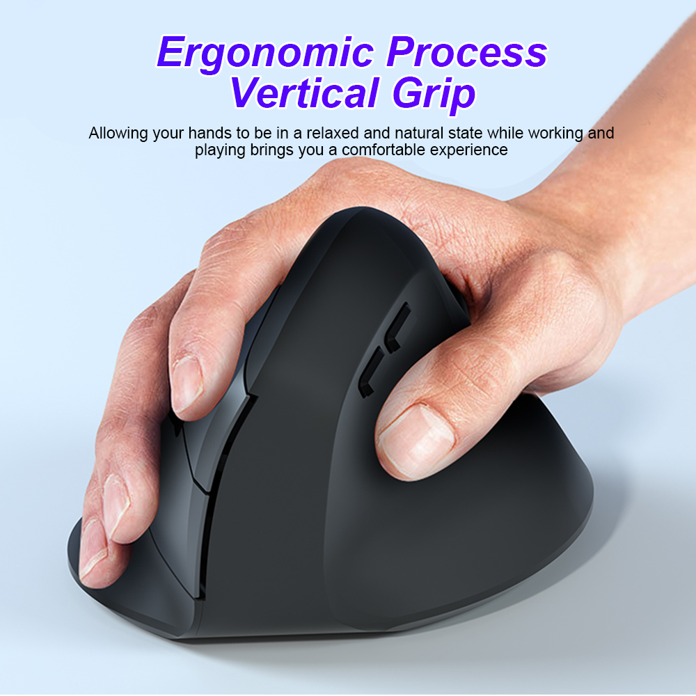 เมาส์ไร้สายแบบชาร์จไฟได้บลูทูธ - Vertical Mouse Small Hand บทวิจารณ์และราคา