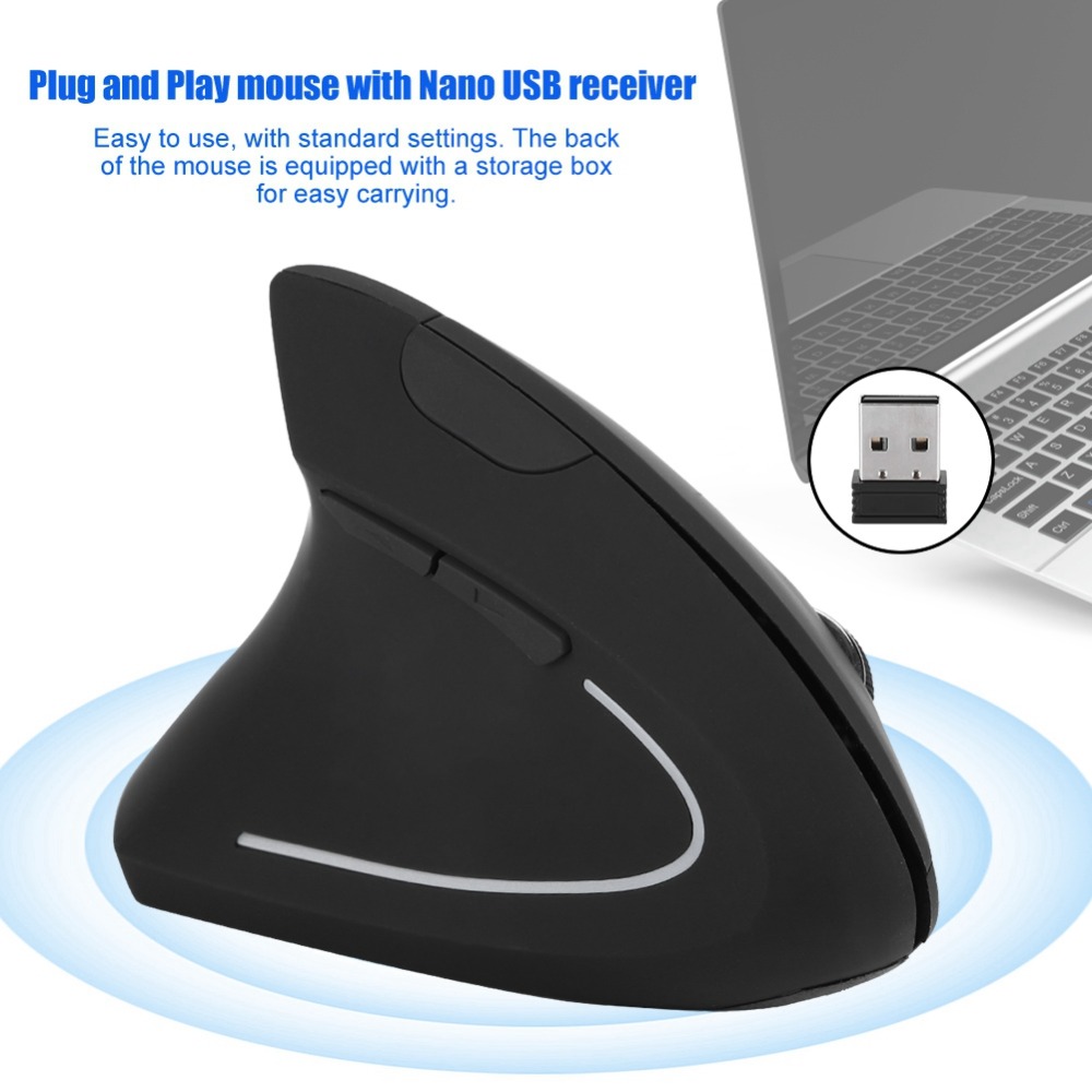 เมาส์สำหรับคนถนัดซ้าย Lefty De - Vertical Mouse Left Handed บทวิจารณ์และราคา