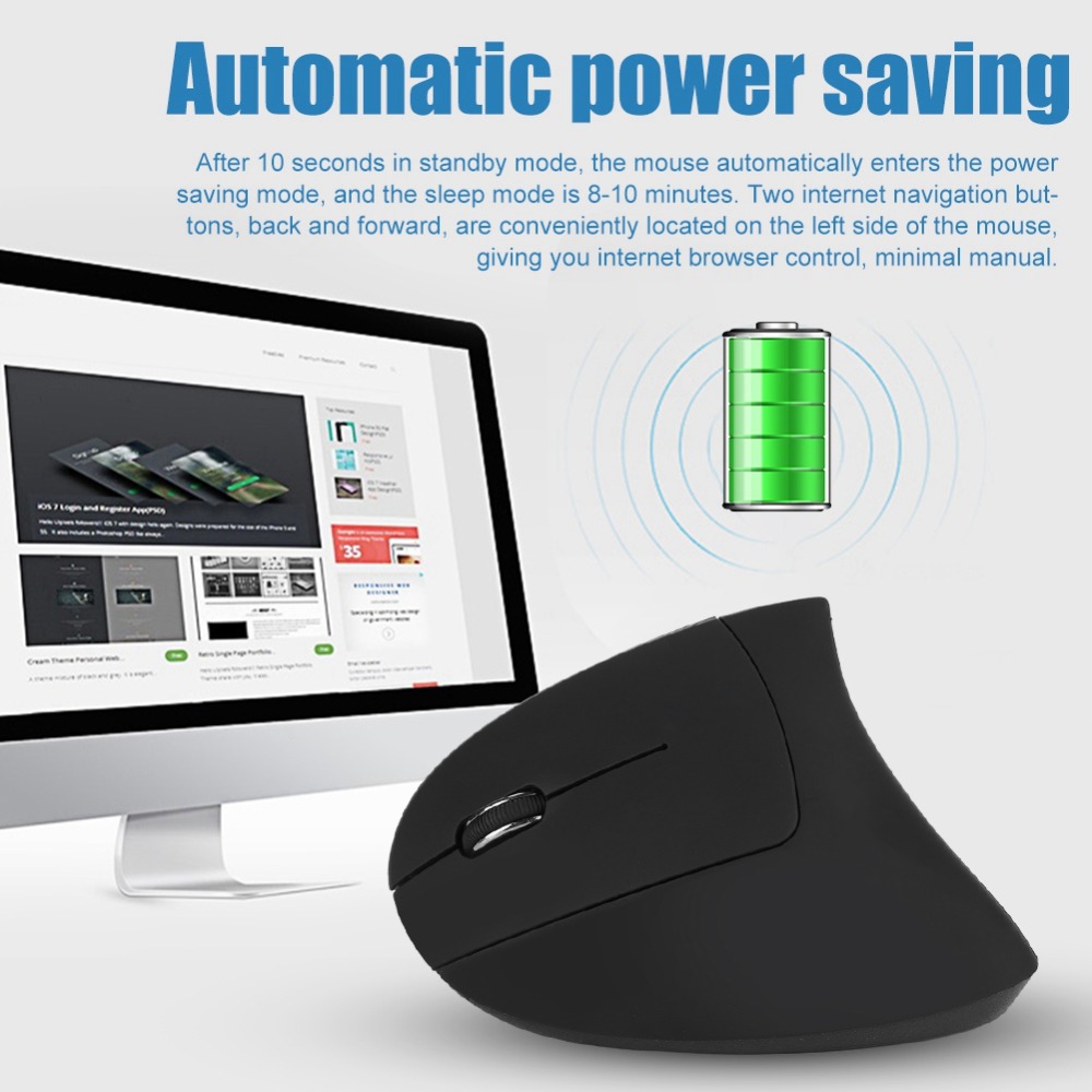 เมาส์สำหรับคนถนัดซ้าย Lefty De - Vertical Mouse Left Handed บทวิจารณ์และราคา