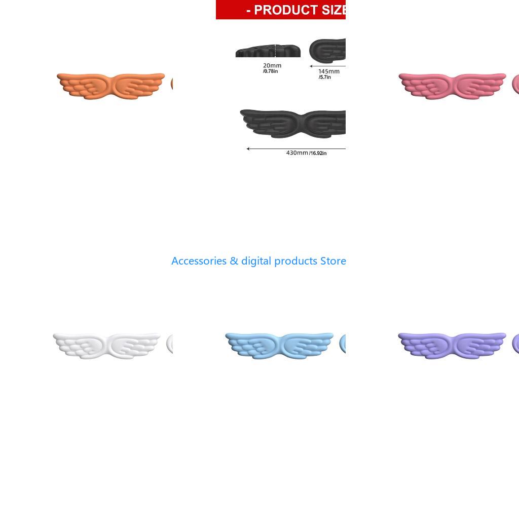 77JD ซิลิโคน Angel Wing คีย์บอ - Ergonomic Mouse Wrist Rest Pad บทวิจารณ์และราคา
