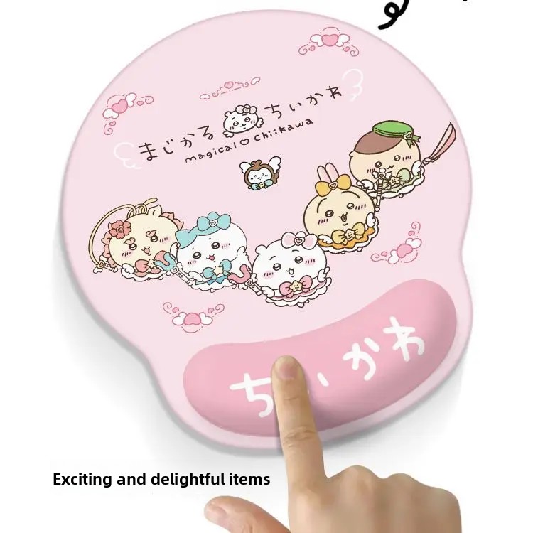 แผ่นรองเมาส์ลายอนิเมะ Chiikawa - Ergonomic Mouse Wrist Rest Pad บทวิจารณ์และราคา