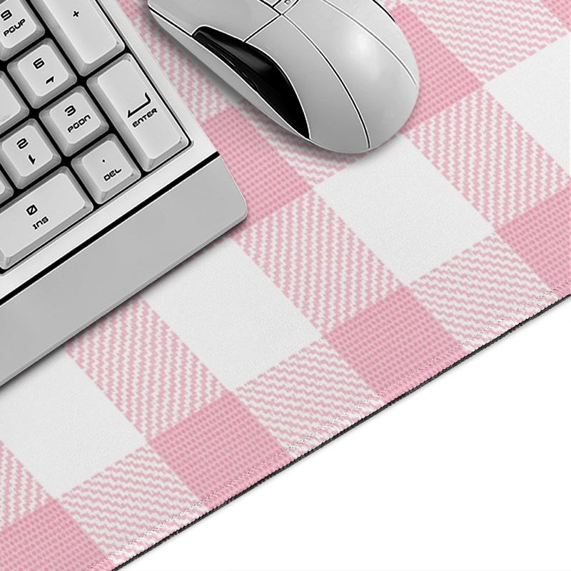 แผ่นรองเมาส์ลายตารางสก็อตสีชมพ - Ergonomic Keyboard Split Mechanical บทวิจารณ์และราคา