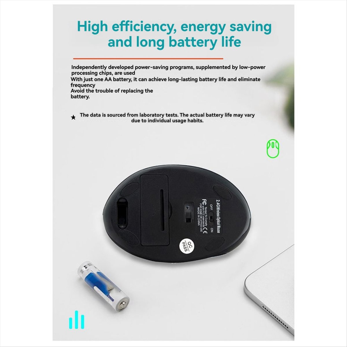 ข้อเสนอพิเศษ~เมาส์ตามหลักสรีรศ - Vertical Mouse Rechargeable Bluetooth บทวิจารณ์และราคา