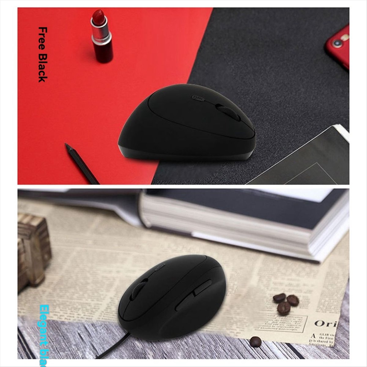 ข้อเสนอพิเศษ~เมาส์ตามหลักสรีรศ - Vertical Mouse Rechargeable Bluetooth บทวิจารณ์และราคา