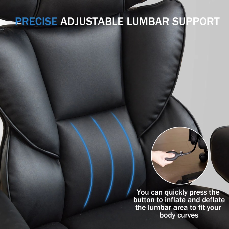 เก้าอี้สำนักงานพร้อมที่พักเท้า - Ergonomic Footrest Adjustable บทวิจารณ์และราคา