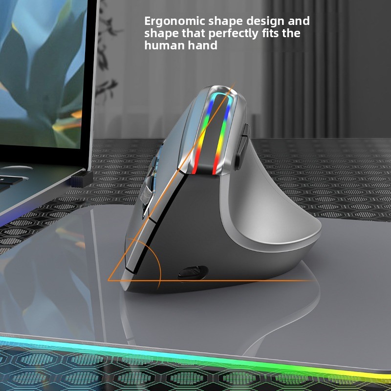 เมาส์แนวตั้งตามหลักสรีรศาสตร์  - Vertical Mouse Rechargeable Bluetooth บทวิจารณ์และราคา