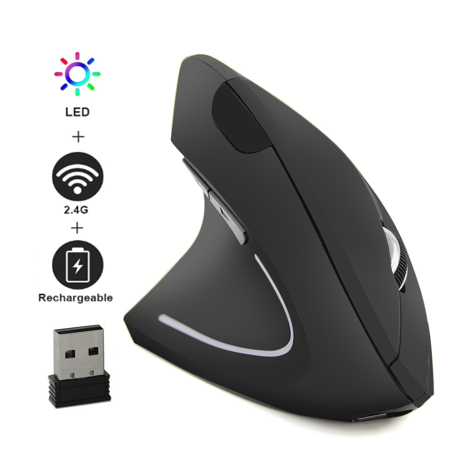 เมาส์แนวตั้งแบบมีสายและไร้สายส - Vertical Mouse Left Handed บทวิจารณ์และราคา