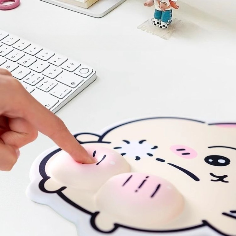 แผ่นรองเมาส์ 3 มิติ ลายชิอิคาว - Ergonomic Mouse Wrist Rest Pad บทวิจารณ์และราคา