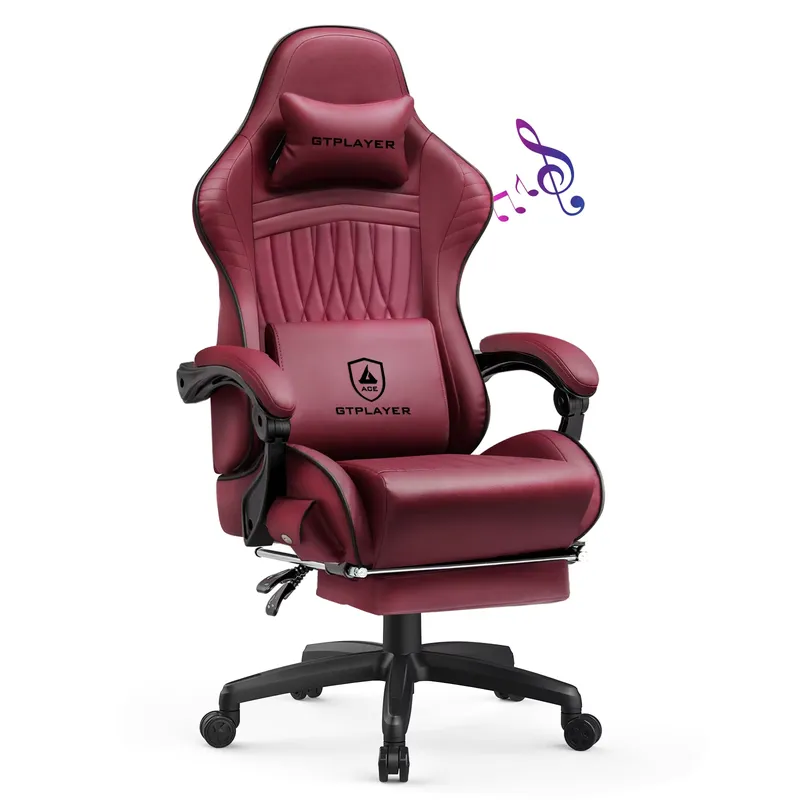 เก้าอี้เกมมิ่ง GTPLAYER พร้อมล - Ergonomic Footrest Adjustable บทวิจารณ์และราคา