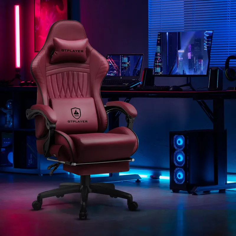 เก้าอี้เกมมิ่ง GTPLAYER พร้อมล - Ergonomic Footrest Adjustable บทวิจารณ์และราคา