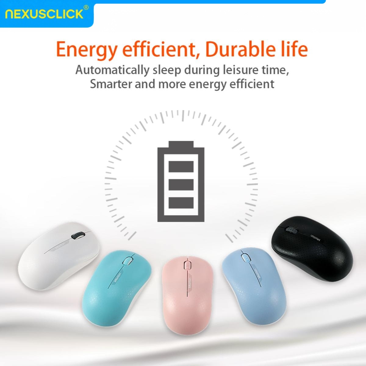 เมาส์ไร้สาย NexusClick 2.4G แบ - Ergonomic Mouse 2.4G Silent Click บทวิจารณ์และราคา