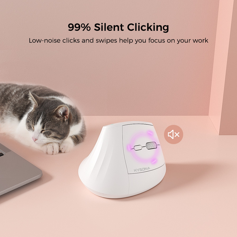 เมาส์แนวตั้งตามหลักสรีรศาสตร์  - Vertical Mouse Dpi 4000 บทวิจารณ์และราคา