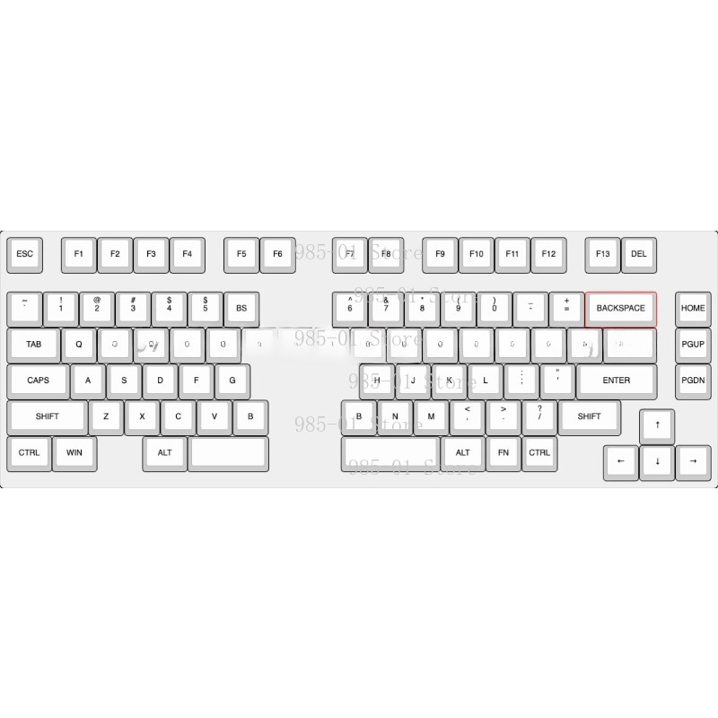 ชุดคีย์บอร์ดแบบมีสาย 85 ปุ่ม Q - Ergonomic Keyboard Split Mechanical บทวิจารณ์และราคา